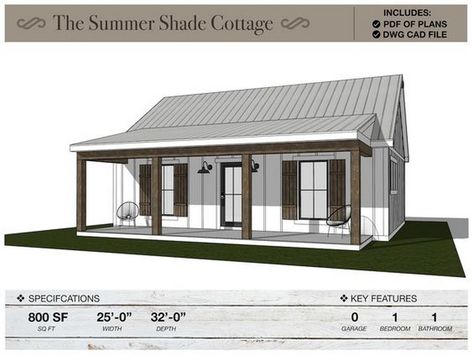 Space-Saving Solutions for Tiny Home Layouts Floor Plans Modern Farmhouse, Ranch Style Farmhouse, Floor Plans Modern, 800 Sq Ft House, 1000 Sq Ft House, Cottage Plans, Cottage Floor Plans, Plans Architecture, Modern Ranch