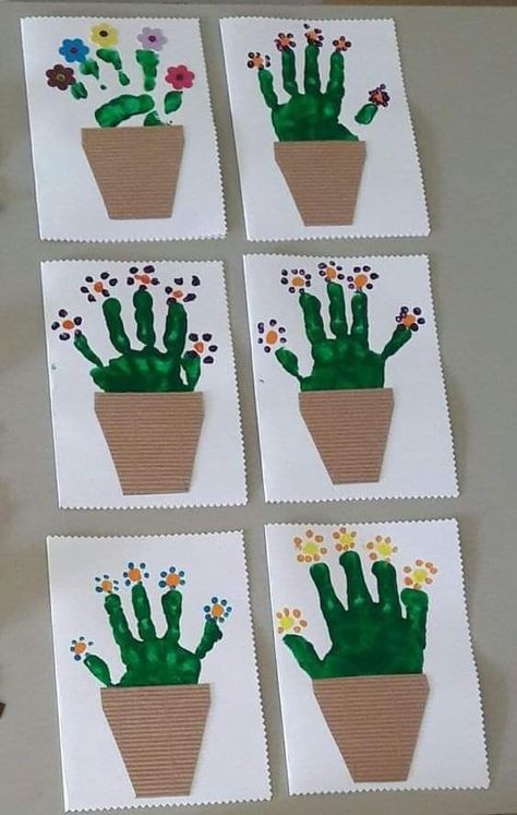 Cute Art Projects, Preschool Creative Art, Vegetable Crafts, Cactus Wallpaper, Spring Crafts Preschool, Art Ideas For Teens, Diy Spring Crafts, Crafts Preschool, Spring Crafts For Kids