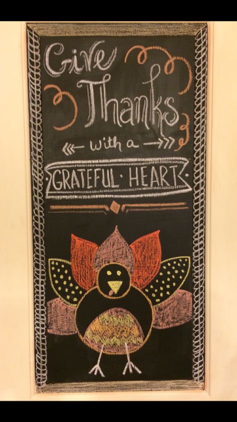 Thanksgiving Chalkboard Art, Fall Chalkboard Art, Thanksgiving Chalkboard, Chalkboard Art Diy, Fall Chalkboard, Chalkboard Art Quotes, Chalkboard Wall Art, Chalkboard Doodles, Chalkboard Writing