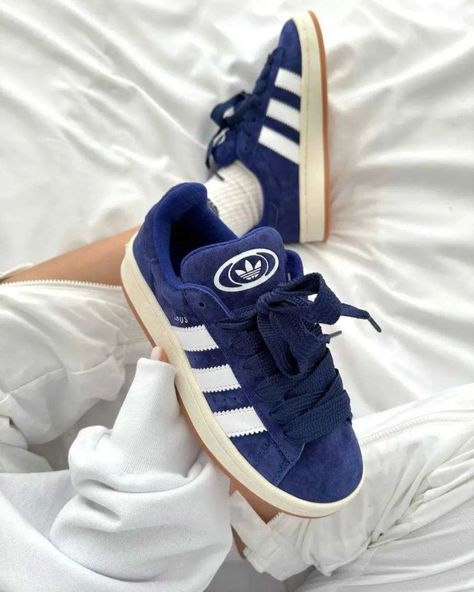 Sneakers Adidas Campus Limited Resell Blue Adidas Campus 00s, Adidas Campus Navy, Navy Campus 00s, Adidas Campus Blue, Addidas Shoes Campus 00s, Addis Shoes, Blue Adidas Campus, Blue Campus, Outfit With Shoes