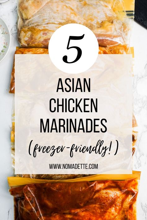 Asian Chicken Marinades, Quick Chicken Marinade, Grilled Chicken Marinade Recipes, Asian Marinade For Chicken, Easy Asian Chicken, Asian Marinade, Asian Seasoning, Easy Chicken Marinade, Grilled Chicken Marinade