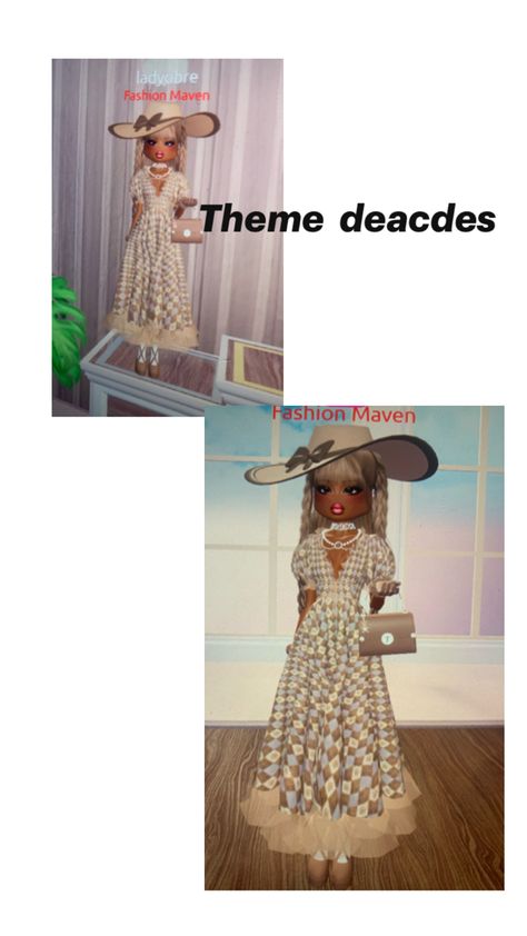 Non vip dti DECADES theme outfit Dti Decades, Decades Outfits, Themed Outfits, Sage Green, Quick Saves