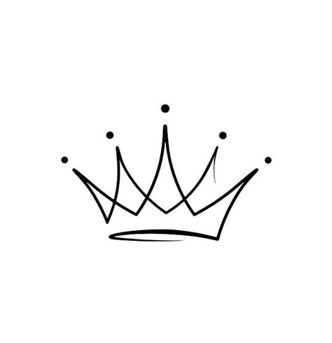 Minimal Crown Tattoo, Dance Quote Tattoos, Drawing Chicano, Simple Crown Tattoo, Tattoos Elegant, Tiara Tattoo, Crown Tattoos For Women, Queen Crown Tattoo, Small Crown Tattoo