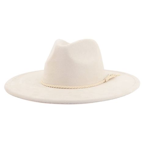 PRICES MAY VARY. MATERIAL:The wide brim fedora hats for women is made of suede material, which makes the hat feel soft, smooth and light to the touch. In addition, the air permeability is also relatively strong. ADJUSTABLE SIZE:Hat Circumference: 56-58cm/22"-22.8"; Brim Width: 9cm/3.54"；Height: 12cm/4.72".With moisture wicking inner ribbon straps to adjust sizes in between. CLASSIC DESIGN:This Western cowboy hat with air holes is designed to be light, breathable and unstuffy for any season.Class Tecovas Hat, Nashville Hats, Western Hats For Women, Fedora Hats For Women, Beige Skin, Cowboy Design, Suede Hat, Womens Fedora, Rancher Hat