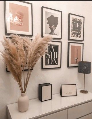 Beauty Room Decor, Dekorasi Kamar Tidur, Decor Home Living Room, Living Room Decor Apartment, Room Inspiration Bedroom, Room Ideas Bedroom, Pampas Grass, Home Room Design, Apartment Living Room