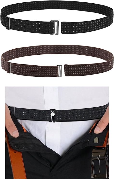 SUOSDEY Shirt stay belt, keep business shirt hidden for men and women, adjustable tuck belt for neat look, 02-Black + Coffee : Amazon.de: Fashion Mens Pants Fashion Casual, Business Shirt, Shirt Stays, Mens Pants Fashion, Business Shirts, Black Coffee, Fashion Casual, Mens Pants, Casual Fashion