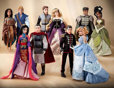 Disney Collector Dolls, Disney Barbie Dolls, Barbie Disney, Disney Princess Dolls, Disney Collector, Disney Barbie, John Smith, Doll Set, Disney Dolls