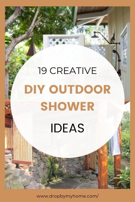 19 Creative DIY Outdoor Shower Ideas  Add a touch of luxury to your outdoor space with these 19 creative DIY outdoor shower ideas. From rustic setups to modern designs, explore how to build your own outdoor shower for a refreshing and stylish addition to your backyard. Perfect for those who love outdoor living and unique home projects.