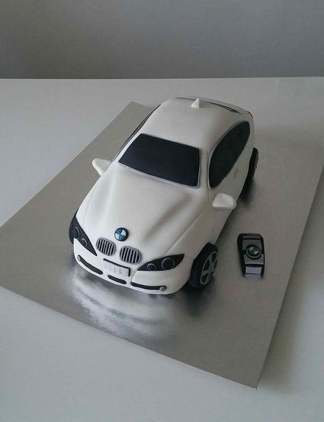 21st Birthday Cake Ideas, Car Shaped Cake, Car Cakes For Men, Bmw Cake, Cars Cake Design, Cars Theme Cake, Cars Birthday Cake, Cars Cake, 21st Birthday Cakes