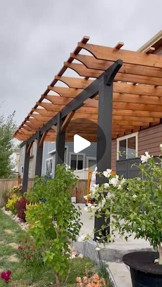 Cover Your Pergola on Instagram: "Another STUNNER in Denver! SkyPoly Pergola Patio Cover. Want one? You in the DENVER area?   DM us or text 972-342-1645 to quote!   #pergola #patiocover #pergoladesign #skypoly" Skypoly Pergola, Vinyl Pergola, Patio Cover, Pergola Patio, Pergola Designs, Patio Spaces, Craftsman House, Patio Deck, Covered Patio