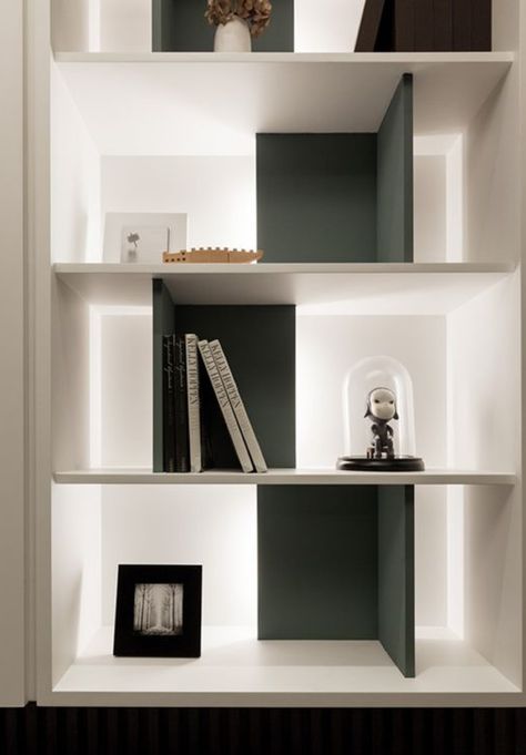 Minimalism Living, Shelving Design, Regal Design, Bookshelf Design, 아파트 인테리어, Design Del Prodotto, Furniture Details, Shelf Design, Book Shelf