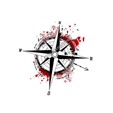 abstract compass rose trash polka tattoo illustration art idea --- Contact me for custom design: https://www.skinque.com/commissions or hello@skinque.com Trash Polka Compass Tattoo, Tank Tattoo, Trash Polka Art, Polka Tattoo Designs, Trash Polka Tattoo Designs, Tattoo Trash, Polka Tattoo, Travel Tattoos, Tattoo Outline Drawing