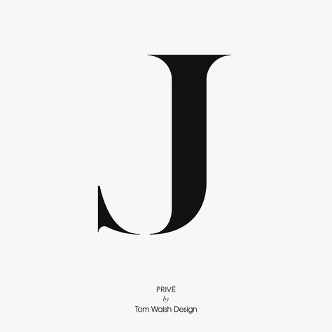 A bespoke typeface commissioned by Farfetch, designed by Tom Walsh Design J Font Letter, J Logo Design Ideas, J Letter Design, J Font, J Aesthetic, J Calligraphy, Letter J Design, Logo J, Creative Letters