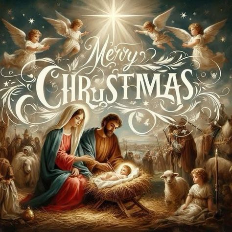 Marry Christmas 2025, All Saints Day Prayer, Merry Christmas Nativity, Merry Christmas Wishes Messages, Nativity Images, Nativity Scene Pictures, Merry Christmas Images Free, Merry Christmas Jesus, Jesus In The Manger