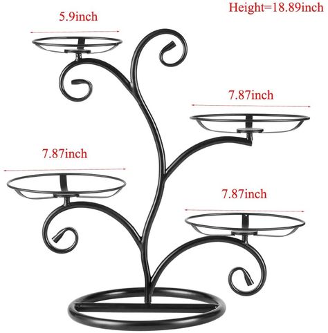 Cake Tiers Stand Ideas, Cake Platter Ideas, Cake Stands Ideas, Porch Gate Design, Sparkly Wedding Cakes, Inside Plants Decor, Food Tree, Food Display Stands, Buffet Stand