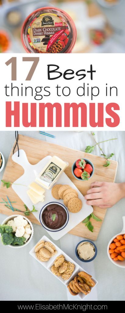 My favorite hummus + 17 of the best things to dip in it Things To Dip In Hummus, Hummus Food, Crunchy Moms, Delicious Appetizer Recipes, Hummus Recipe, What To Eat, Family Friendly Meals, Dip Recipes, Yummy Appetizers