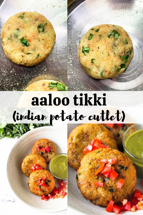 Argentinian Asado, Potato Cutlet, Potato Cutlets, Indian Appetizers, Indian Street Food Recipes, Chaat Recipe, Indian Foods, Indian Street, Indian Street Food