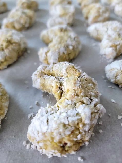 Cookie Recipe Gluten Free, Cookie Recipe Christmas, Gluten Free Cookie Recipe, Pistachio Cookie, Italian Cookie Recipe, Gluten Free Cookie, Easy Cookie Recipe, Italian Cookie, Pistachio Recipes