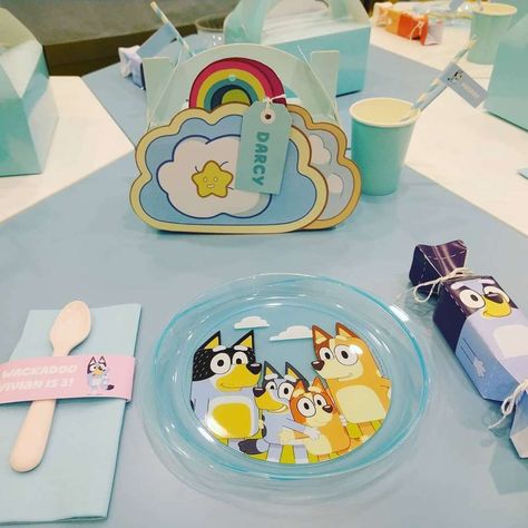 Bluey Birthday Party Ideas, Bluey Y Bingo, Bluey Birthday Party, 2nd Birthday Party For Boys, 2nd Birthday Party For Girl, Bluey Party, Birthday Party Snacks, Baby Birthday Themes, Bluey Birthday