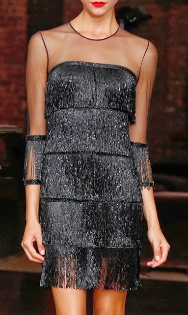 Splendid Sass: LITTLE BLACK DRESS FAVORITES Naeem Khan, Black Party Dresses, Black Women Fashion, Beauty And Fashion, Hem Dress, Beautiful Gowns, Couture Fashion, Pretty Dresses, Runway Fashion