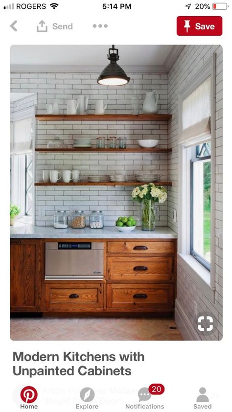 Backsplash With Dark Cabinets, Trendy Kitchen Backsplash, Oak Kitchen Cabinets, New Kitchen Cabinets, Kitchen Cabinets Makeover, Wood Kitchen Cabinets, Oak Kitchen, Diy Kitchen Cabinets, Apartment Kitchen