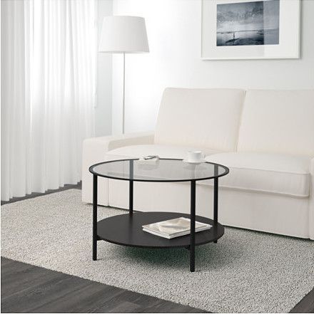 Hackers Help: Wheels for the VITTSJÖ? Ikea Shop, Affordable Coffee Tables, Ikea Vittsjo, Ikea Coffee Table, Table Ikea, Glass Side Tables, Wood Console Table, Table Black, Low Tables