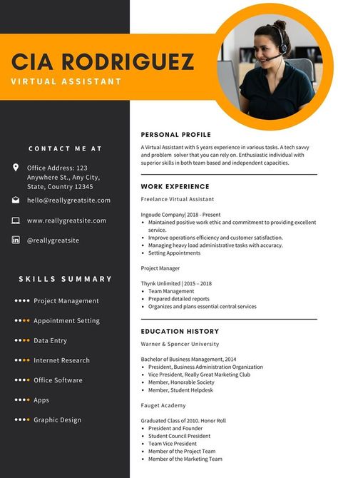 Get your Job CV RESUME design now, 2 Days Delivery. Choose from different PACKAGES. Awaiting to hear from you :) NOTE: THIS DESIGN IS NOT FOR SALE, This is just to depict the kind of work we do and offer. Thank you #resume #jobsearch #jobs #career #hiring #cv #recruitment #employment #resumetips #interview #careers #resumewriter #jobseekers #work #jobhunt #jobinterview #resumewriting #business #resumehelp #jobseeker #humanresources #jobsearching #resumeservices #jobopening #coverletter Virtual Executive Assistant, Resume For Virtual Assistant, Virtual Assistant Resume, Executive Assistant Resume, Career Change Cover Letter, Job Cv, First Resume, Administrative Assistant Resume, Cv Inspiration