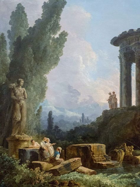 Claude Joseph Vernet, Hubert Robert, متحف فني, Fantasy Vibes, Paintings Aesthetic, Art Periods, Rennaissance Art, Monet Paintings, Digital Art Gallery