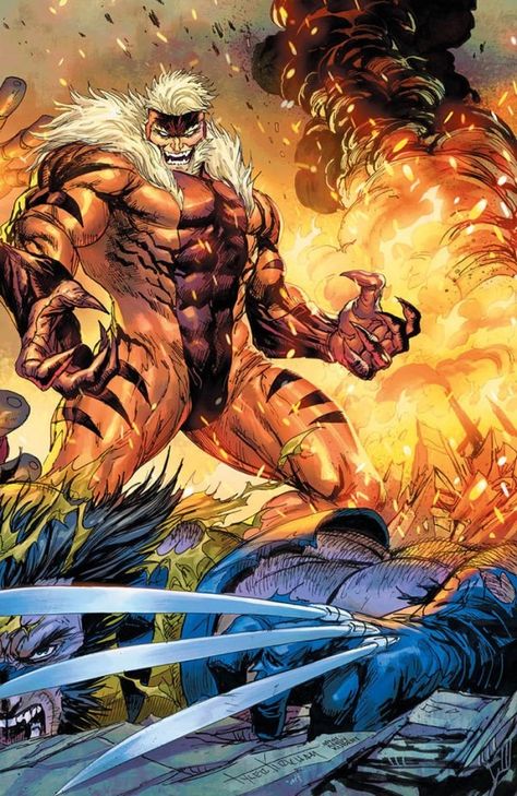 Sabretooth Marvel, Tyler Kirkham, Wolverine Comic Art, Cory Smith, Victor Creed, Wolverine Claws, Comic Script, Marvel Character Design, Wolverine Comic