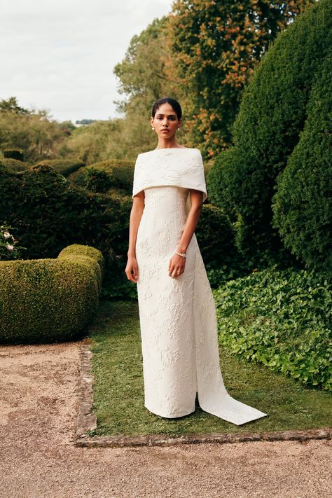 Reception Look, Cecil Beaton, Elegant Scarves, Emilia Wickstead, My Fair Lady, Bridal Fashion Week, Modern Bride, Bridal Looks, Bridal Collection