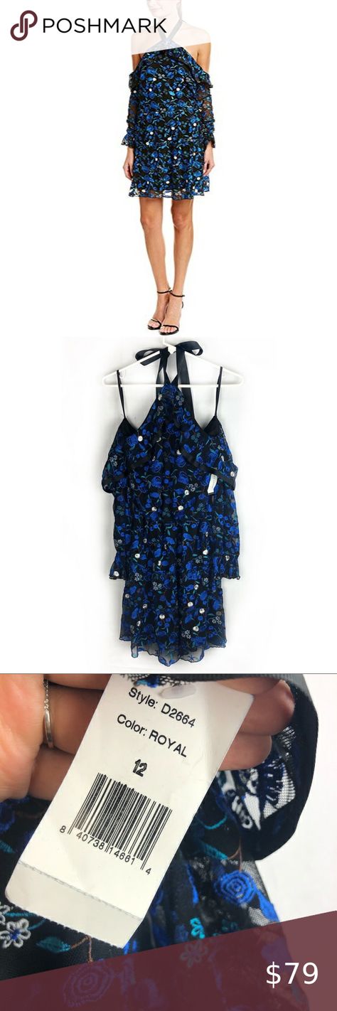 Check out this listing I just found on Poshmark: NWT Alexia Admor Floral Embroidered Halter Dress.. #shopmycloset #poshmark #shopping #style #pinitforlater #Alexia Admor #Dresses & Skirts Off Shoulder Sleeves, White Floral Embroidery, Double Breasted Dress, Red Sheath Dress, Butterfly Print Dress, Alexia Admor, Fitted Sheath Dress, Long Sleeve Denim Shirt, Embroidered Midi Dress