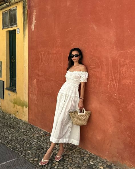 Indulge In Luxuries — Kelsey Merritt Kelsey Merritt Outfits, Euro Summer Outfit, Kelsey Merritt, Vacay Outfits, Sophisticated Outfits, Euro Summer, Rainy Day Outfit, Romantic Style, Instagram Repost