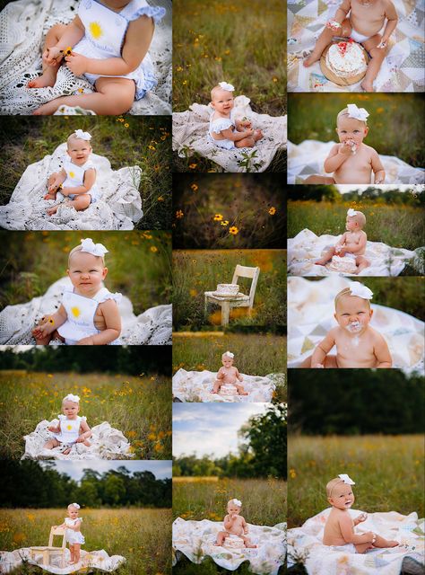 The woodlands one year old cake smash photographer Cake Smash Outside, One Year Old Cake Smash, One Year Old Cake, Outdoor Cake Smash, Old Cake, Outdoor Family Photography, One Year Birthday, 1st Birthday Photos, Newborn Hospital