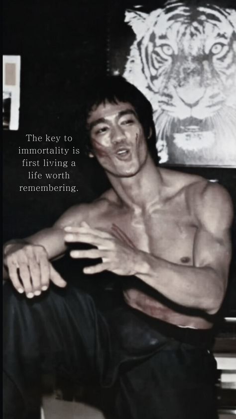 Fighter Quotes, Bruce Lee Pictures, Action Board, Bruce Lee Art, Bruce Lee Quotes, Sports Figures, Branding Mood Board, Art Characters, Badass Quotes