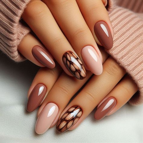 Brown Nail Ideas, Nail Ideas Trendy, Quick Dry Nail Polish, Brown Nail, Brown Nails Design, Latest Nail Designs, Silver Glitter Nails, Dry Nails Quick, December Nails