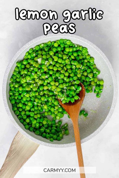 Thanksgiving Peas Recipe, Fresh Peas Recipe Simple, Peas And Onions Side Dish, Pea Side Dish Recipes, Peas And Corn Recipes, Frozen Peas Recipe Side Dishes, Pea Recipes Side Dishes, Sauteed Peas Recipe, Canned Peas Recipe