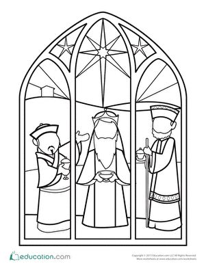 First Grade Holidays Worksheets: Wise Men Coloring Page Wise Men Craft For Kids, Nativity Art For Kids, Nativity Coloring Pages For Kids, Wise Men Coloring Page, Christmas Nativity Coloring Pages, Cloissone Art, Scene Coloring Pages, December Themes, Epiphany Crafts