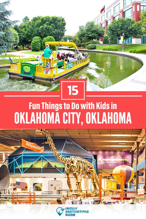 Things To Do In Okc, Oklahoma City Things To Do, Oklahoma Road Trip, Usa Vacation Destinations, Oklahoma Attractions, Oklahoma Vacation, Things To Do In Oklahoma, Kid Friendly Vacations, Oklahoma Travel