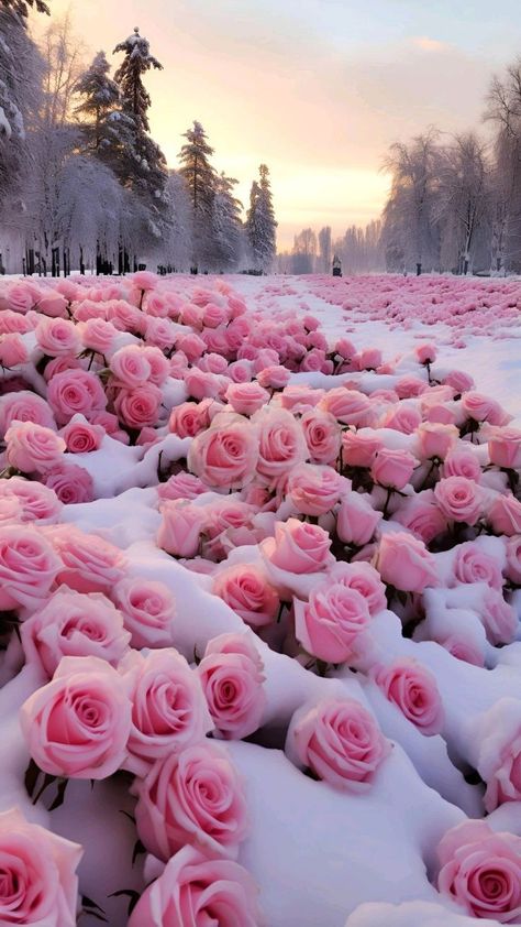 Snowing Aesthetic Wallpaper, Snow Rose, Pretty Flowers Pictures, Million Flowers, Frozen Rose, Pretty Wallpapers Tumblr, 29 September, Flowers Photography Wallpaper, Nothing But Flowers