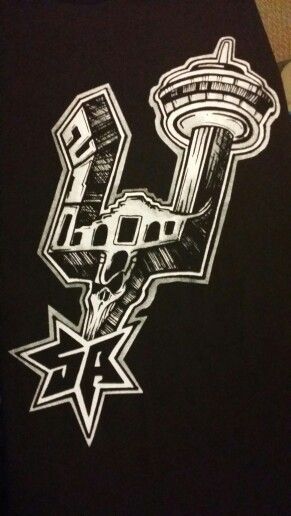 Love my shirt my love got me San Antonio Spurs Logo, Spurs Logo, Spurs Basketball, Danny Green, Manu Ginobili, Texas Tattoos, Spurs Fans, Texas Sports, Bola Basket