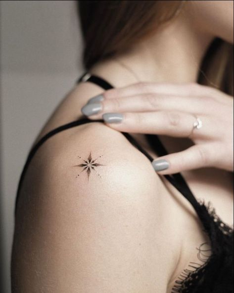 Star Tattoos On Shoulder, Star Tattoos Ideas, Tattoos On Shoulder For Women, Tattoo Ideas Pictures, Stardust Tattoo, Star Tattoo On Shoulder, Best Star Tattoos, Tattoos On Shoulder, Tattoos Ideas For Men