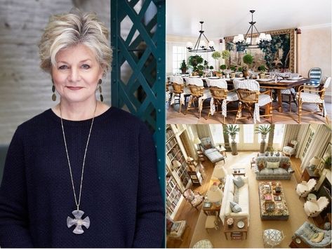 Charlotte Moss has designed homes and office spaces in the U.S. and the Caribbean and... Charlotte Moss, Southern Home Interior, Luxury Real Estate Marketing, American Interior, Blue White Decor, Interior Design Business, English Country House, Southern Home, Article Design