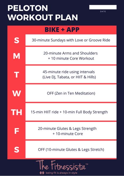 How to combine Peloton with other workouts (  sample workout plans!) Peloton Workout Plan, Peloton Workout, Fitness Change, Strength Routine, How To Have A Good Morning, Weekly Workout Plans, Treadmill Workouts, Hiit Cardio, Power Yoga