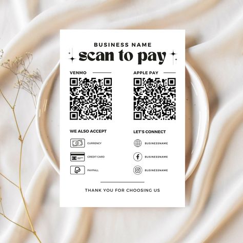 Editable Scan to Pay Sign, Scan to Pay Canva Template, QR Code Sign, Apple Pay, PayPal Sign for Small Business, Venmo Payment, CashApp от Colibbri на Etsy Vows Quotes, Scan To Pay Sign, Scan To Pay, Qr Code Sign, Shorts Tutorial, Holiday Market, Sign Templates, All Fonts, Apple Pay