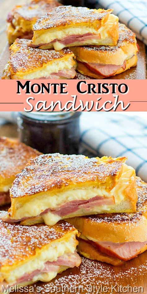 Brunch Sandwiches Ideas, Montecristo Sandwich Recipe, Brunch Sandwich Ideas, Montecristo Sandwich, Brunch Sandwiches, Monte Cristo Sliders, Monte Cristo Sandwich Recipe, Brunch Sandwich, Sandwich Breakfast