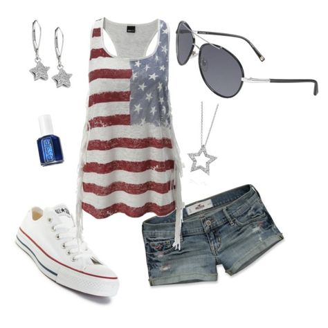 My next Fourth of July outfit(: Fourth Of July Outfit, Fourth Of July Shirts, 4th Of July Outfits, Stars And Stripes, Country Outfits, Spring Summer Outfits, Summer Wear, Cute Fashion, Outfits For Teens