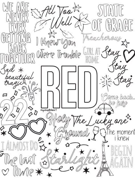 Taylor Swift Quotes Embroidery, Taylor Swift Worksheet, Taylor Swift Coloring Pages Printable, Lyric Coloring Pages, Taylor Swift Colouring Pages, Taylor Swift Doodles Art, Coloring Pages Taylor Swift, Taylor Swift Drawing Easy, Taylor Swift Drawings