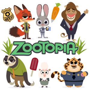 Disney Scrapbooking, Cute Paintings, Disney Scrapbook, Red Panda, Zootopia, Cartoon Character Design, Cute Doodles, Disney Art, Cartoon Characters