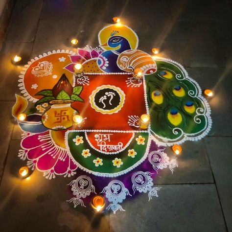 50+ Best Free Hand Simple Rangoli Designs for Diwali Big Rangoli For Diwali Festivals, Large Rangoli Designs For Diwali, Diwali Big Rangoli Designs Unique Indian, Pretty Rangoli Designs, Rangoli Big Designs Diwali, Diwali Latest Rangoli Designs, Aesthetic Rangoli For Diwali, Diwali Rangoli Ideas Unique, Big Diwali Rangoli Designs