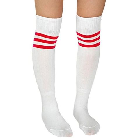 Best Boot Socks, Striped Tube Socks, Striped Knee High Socks, Over Knee Socks, Baseball Socks, Over The Knee Socks, Thigh High Socks, Women Socks, Thigh High Stockings